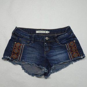 Rosa Cha Size 36 Distressed Cutoff Jean Shorts